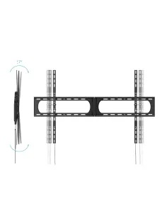 TooQ Soporte de Pared para Pantallas 37”-140”, Negro 2