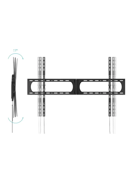 TooQ Soporte de Pared para Pantallas 37”-140”, Negro