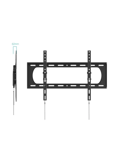 TooQ Soporte de Pared para Pantallas 37”-140”, Negro