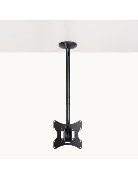 TooQ Soporte de Techo para pantallas 23”-42”, Negro