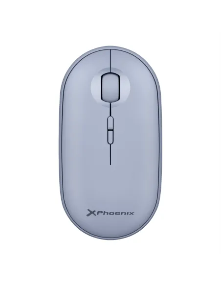 Compra Phoenix rebble ratón inalambrico bluetooth o 24 ghz con receptor usb clic silencioso para portátil notebook pc chomebook 
