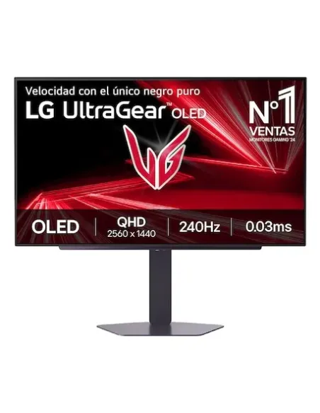 LG 27GX704A-B pantalla para PC 68,6 cm (27") 2560 x 1440 Pixeles Quad HD OLED Negro