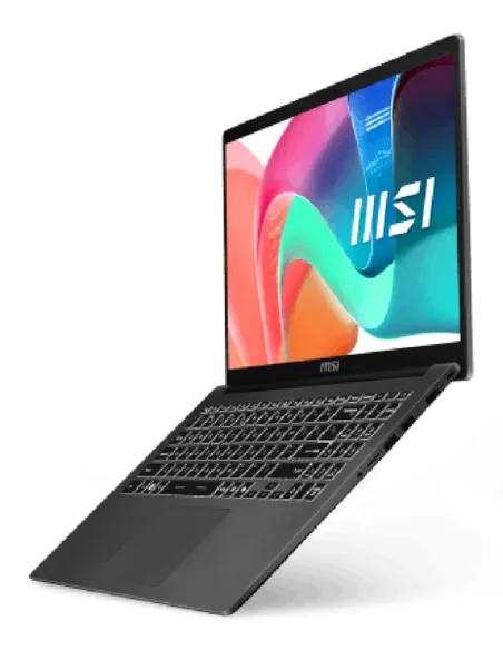 MSI Modern 15 F1MG-600ES Intel® Core™ i5 120U Portátil 39,6 cm (15.6") Full HD 16 GB DDR4-SDRAM 512 GB SSD Wi-Fi 6E (802.11ax)