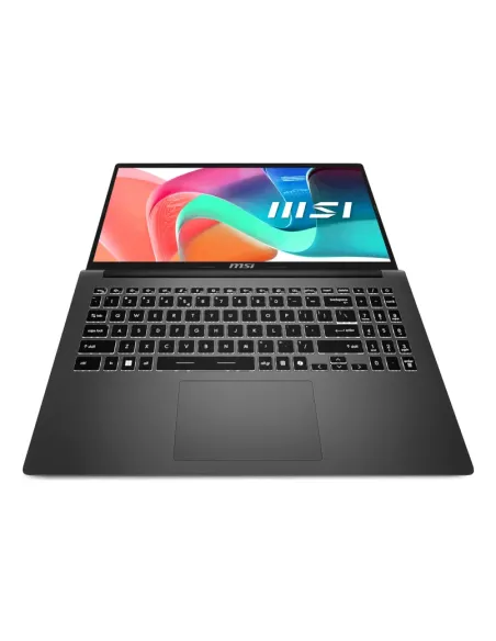 MSI Modern 15 F1MG-600ES Intel® Core™ i5 120U Portátil 39,6 cm (15.6") Full HD 16 GB DDR4-SDRAM 512 GB SSD Wi-Fi 6E (802.11ax)