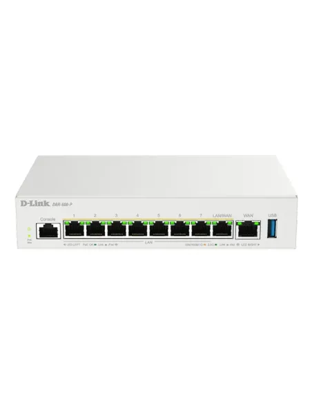 D-Link DBR-600-P B router 2.5 Gigabit Ethernet Blanco