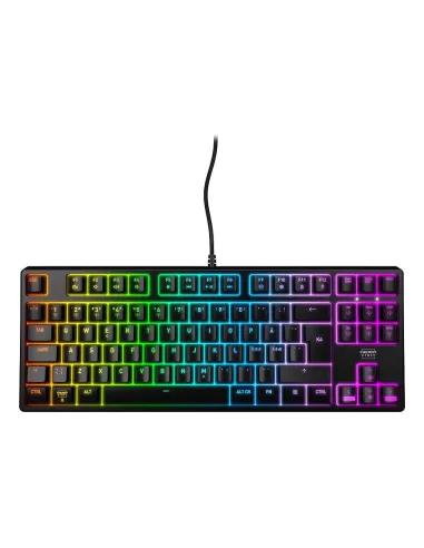 CHERRY XTRFY K4V2 RGB TKL teclado Juego USB QWERTY Español Negro
