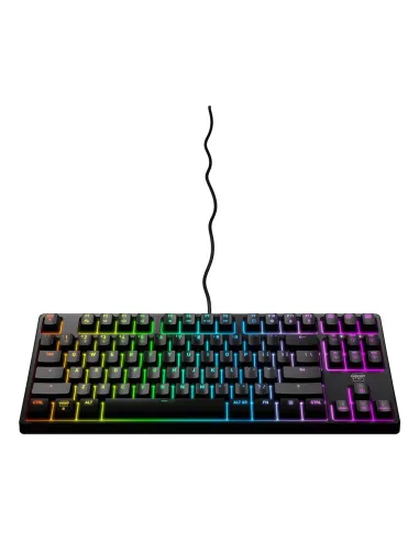 CHERRY XTRFY K4V2 RGB TKL teclado Juego USB QWERTY Español Negro