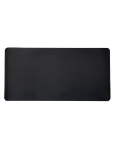 Phoenix matepad alfrombrilla pu 80 x 40 cm antideslizante impermeable materíal simil cuero negra