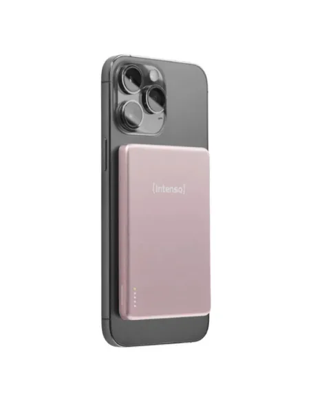 Intenso Powerbank MW5000 MagSafe Rosado