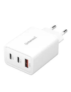 Intenso | Cargador pared GaN W65ACC| negro