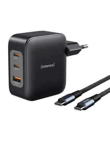Intenso | KIT Cargador GaN W100ACC + Cable USB-C