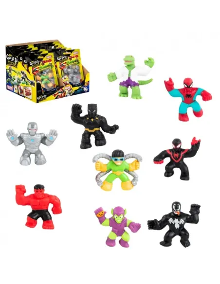 Figuras minis marvel goo jit zu 1 unidad aleatoria