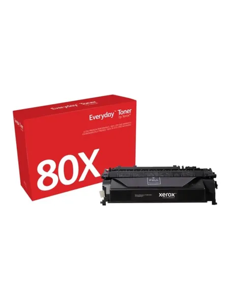 Toner xerox everyday compatible con hp 80x (cf280x) negro