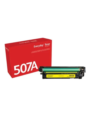 Toner xerox everyday compatible con hp 507a laserjet enterprise 500 color m551(ce402a) amarillo