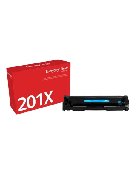 Toner xerox everyday compatible con hp 201x (cf401x) cian