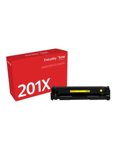 Toner xerox everyday compatible con hp 201x (cf402x) amarillo