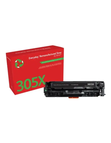 Toner xerox everyday compatible con hp 305x (ce410x) negro