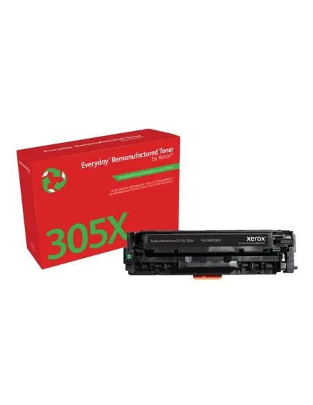 Toner xerox everyday compatible con hp 305x (ce410x) negro