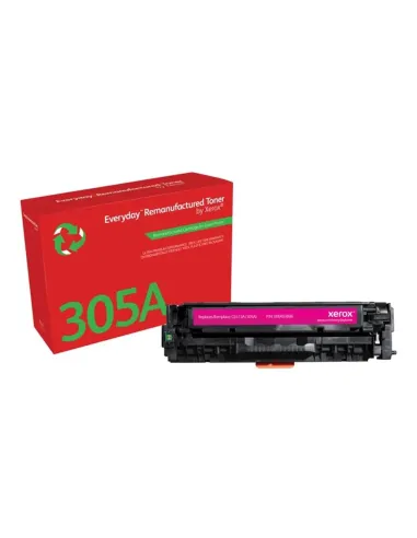 Toner xerox everyday compatible con hp 305a (ce413a) magenta