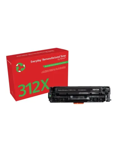 Toner xerox everyday compatible con hp312x color laserjet pro mfp m47 (cf380x) negro