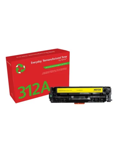 Toner xerox everyday compatible con hp312a color laserjet pro mfp m47 (cf382a) amarillo