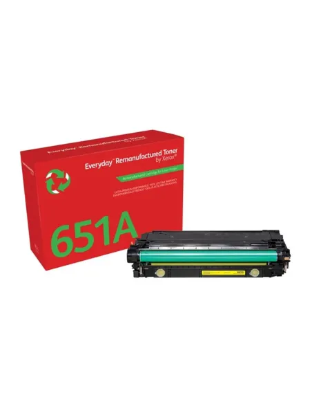 Toner xerox everyday compatible con hp lj m750 (ce342a - ce272a - ce742a) n 651a - 650a - 307a. amarillo