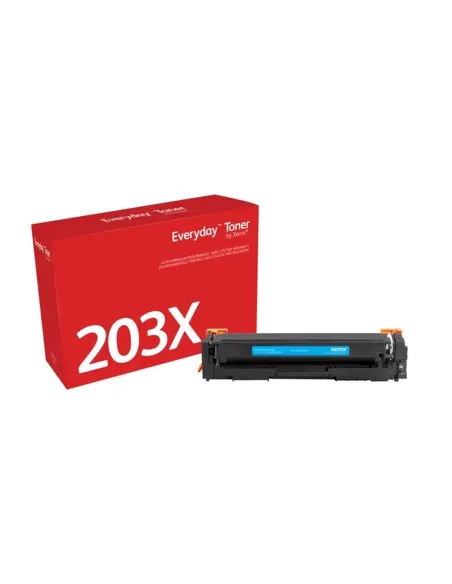 Toner xerox everyday compatible con hp 203x (cf541x) cian