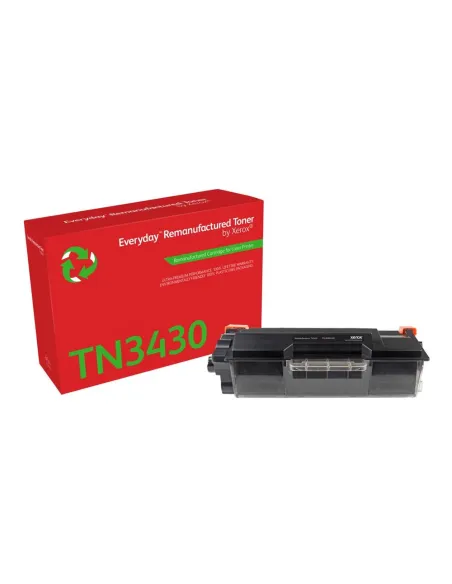 Toner xerox everyday compatible con brother tn - 3430 negro
