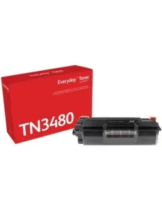 Tóner compatible Xerox 006R04587 compatible con Brother TN-3480/ 8000 páginas/ Negro