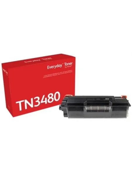 Tóner compatible Xerox 006R04587 compatible con Brother TN-3480/ 8000 páginas/ Negro