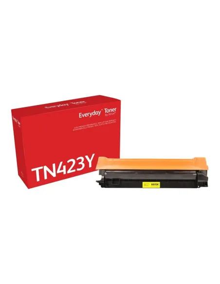 Toner xerox everyday compatible con brother tn - 423y gran capacidad amarillo