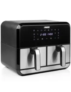 Freidora por Aire Airfryer / Sin Aceite Princess Double Basket Airfryer 182074/ 2400W/ Capacidad 8L