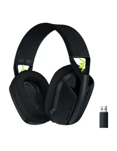 Auriculares con microfono logitech g435 gaming wireless inalambrico negro