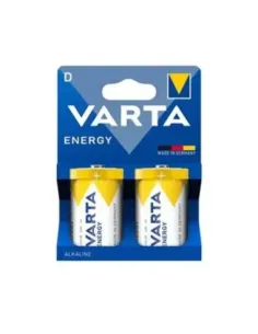 Blister pilas varta alcalinas energy lr20 d -  2 pilas