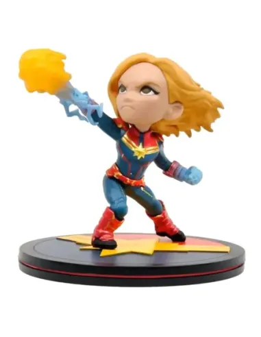 Figura quantum mechanix marvel capitana marvel 10 cm marvel q - fig diorama