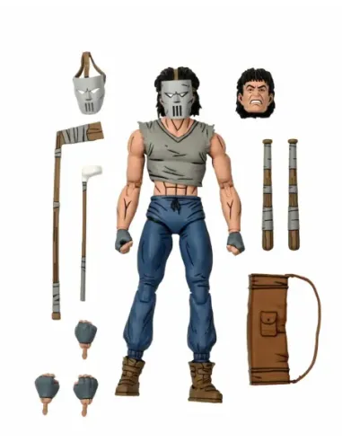 Figura neca tmnt mirage comics scale action figure -  casey  jones