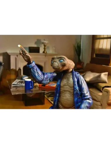 Figura neca e.t. ultimate telepathic et 40 aniversario el extraterrestre