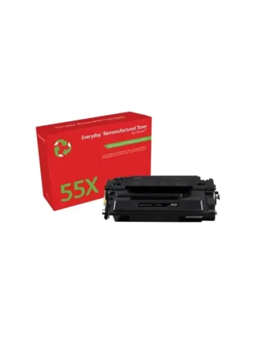 Toner xerox everyday compatible con hp 55x (ce255x)