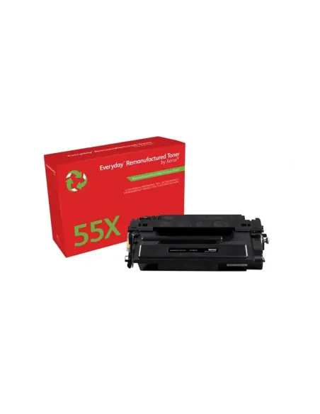 Toner xerox everyday compatible con hp 55x (ce255x)