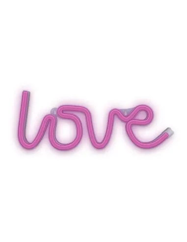 Lampara forever neon led love pink