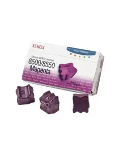 Tinta solida xerox tektronix phaser 8500 - 8550 magenta 3 unidades