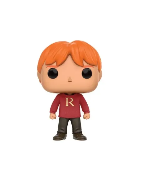 Funko pop harry potter ron weasley con jersey con letra r 10996