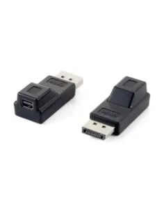 Adaptador displayport a mini dp equip macho - hembra - negro