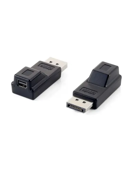 Adaptador displayport a mini dp equip macho - hembra - negro