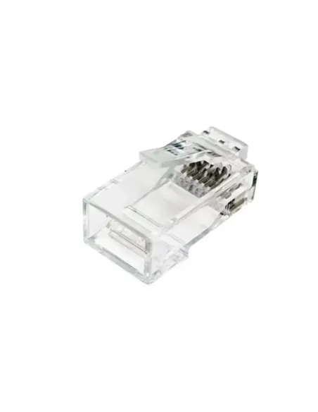 Kit 100 uds conectores rj45 equip categoria 6a utp