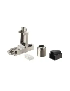 Kit 5 uds conectores rj45 equip categoria 8.1 stp