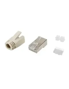 Kit 100 uds conectores rj45 equip categoria 6a stp