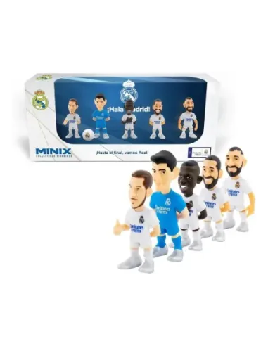 Pack 5 figuras minix pack real madrid 7 cm