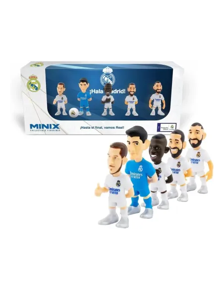 Pack 5 figuras minix pack real madrid 7 cm