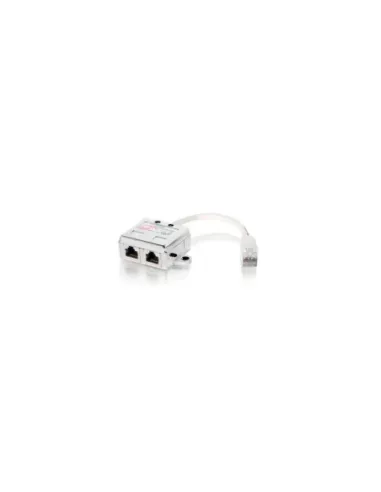 Adaptador equip rj45 cat5e 1 macho a 2 hembras